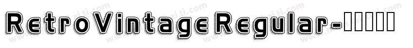 RetroVintage Regular字体转换